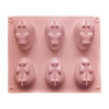 Molde De Silicona Para Yeso Velas Chocolate Forma De Conejito 6