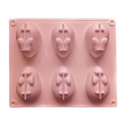Molde De Silicona Para Yeso Velas Chocolate Forma De Conejito 6