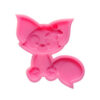 Molde De Silicona Zorrito Para Porcelana Fondant
