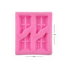 Molde Silicona 4 TAabletas Mordidas Milk Horno