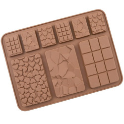 Molde Silicona Chocolate 9