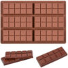 Molde Silicona Cuadrados Barra Tableta Chocolate