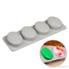 Molde Silicona X4 Ovalado Jabones Vela Artesanal Formas Jabón