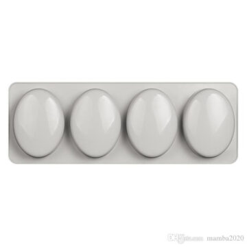 Alternative view of Molde Silicona X4 Ovalado Jabones Vela Artesanal Formas Jabón