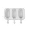 Moldes De Silicona Para Paletas/helados x3