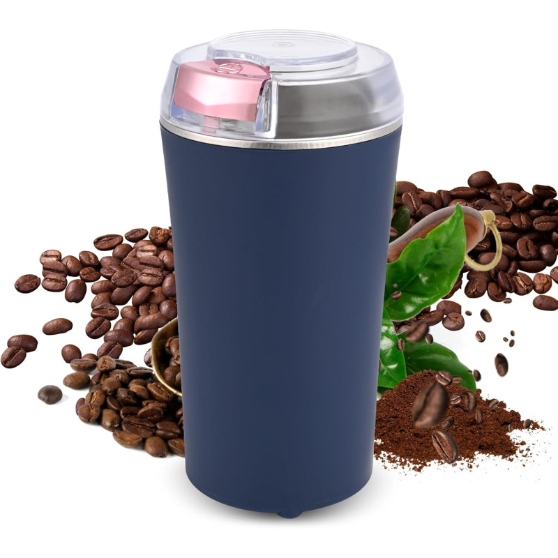 Molino Eléctrico de Café Portátil 150W 220V Acero Inoxidable – - Imagen 2
