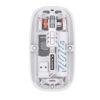 Mouse Inalambrico Transparente Laser Coneccion USB 5 Botones