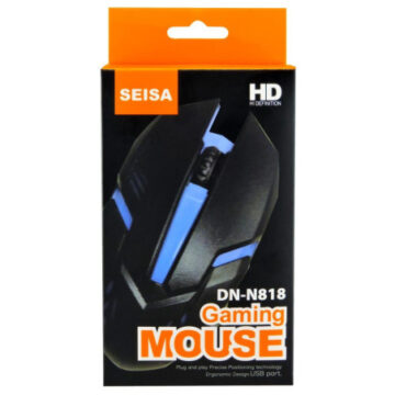 Mouse Optico Gamer Luz Led Usb Con Cable