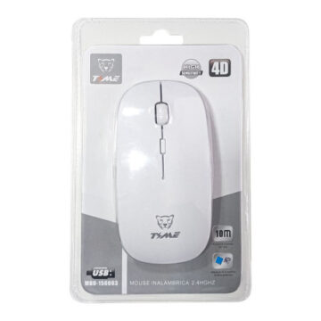 Mouse Optico Inalambrico 4 Botones 1600
