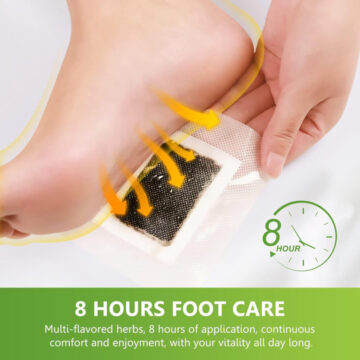 Alternative view of Parches Analgesicos Plantas De Los Pies Desintoxicante X10 Unidades