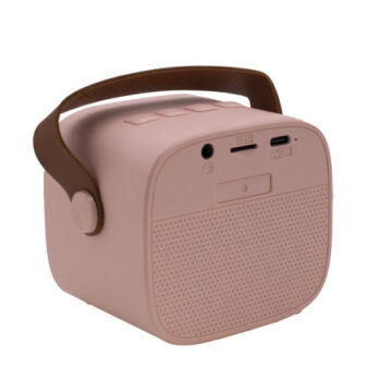 Parlante BT + Microfono Con Efectos De Voz Karaoke Entrada