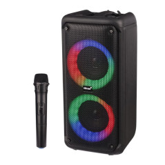 Parlante Inalambrico 20W Con Microfono Kaoraoke Recargable USB