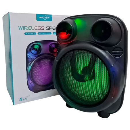 Parlante Portatil Rcargable USB 4 Pulgadas