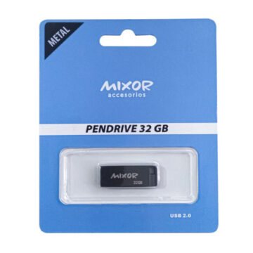 Pendrive 64gb Metal Usb 2.0 Almacenamiento Computacion Mixor