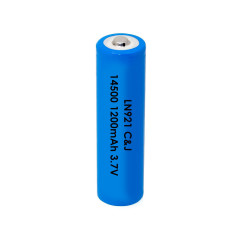Pila Bateria Recargable Cilindrica 14500 1200mAh 3.7V Punta