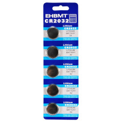 Pilas Litio EHBMT CR2032 Pack 5