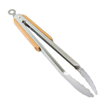 Pinza De Cocina Multiusos Mango De Madera