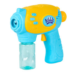 Pistola Burbujero Bubble Gun Automatico A Pilas Con Botella De