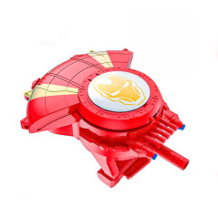 Pistola De Hidrogel Toy Gun Escudo De Iron Man Luz Y