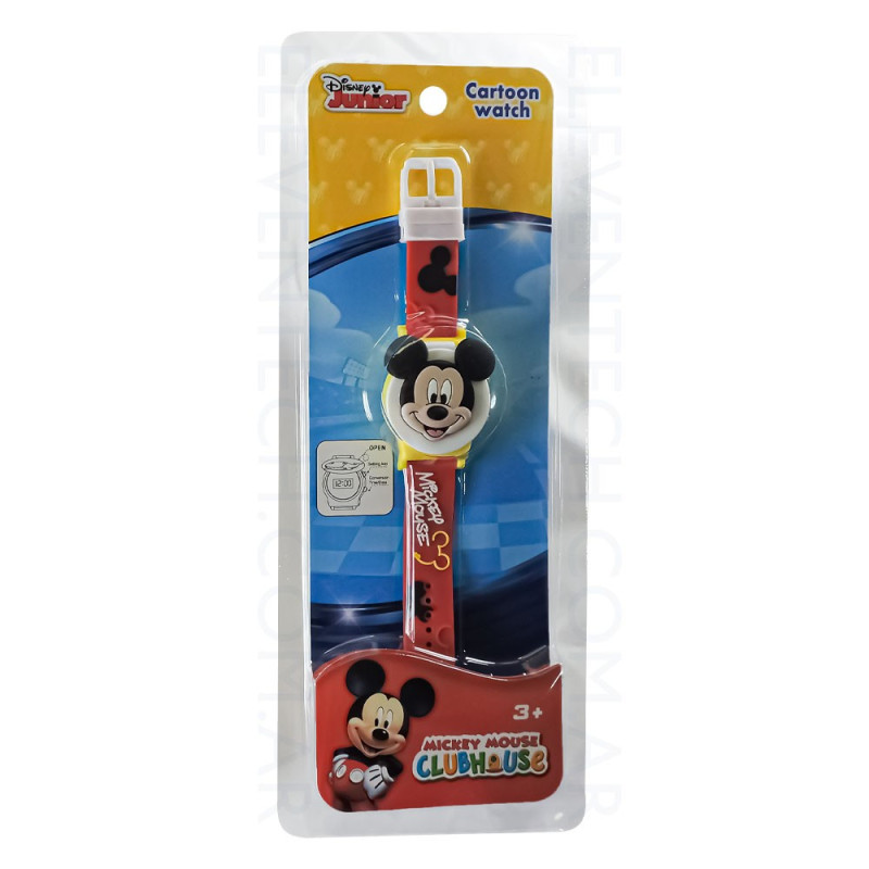 Reloj Pulsera Infantil De Juguete Pantalla Digital Con Tapita - Imagen 3