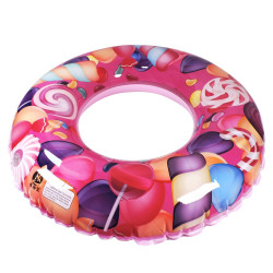 Salvavidas Flotador Aro Inflable Para Pileta 70 Cm. Diseño