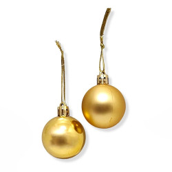 Bolas Navideñas Mini Color Mate 2,5cm Adorno Para