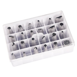 Picos x24 Boquillas Para Repostería + Caja De