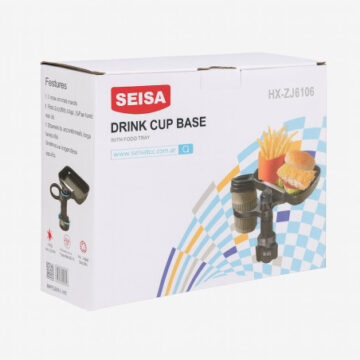 Soporte De Auto Para Vasos Y Bandeja Grande Para