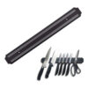 Soporte Organizador de Cuchillos Barra Imantada 54cm Doble Fila