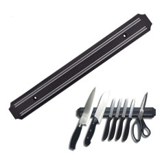 Soporte Organizador de Cuchillos Barra Imantada 54cm Doble Fila
