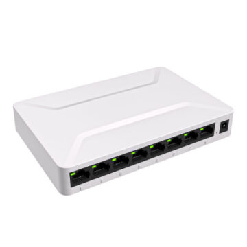Switch De Red Lan 8 Puertos Rj45