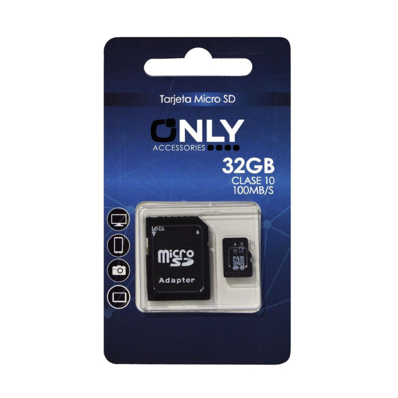 Tarjeta de memoria Clase10 Con Adaptador MicroSD 32GB - Imagen 2