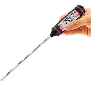 Alternative view of Termómetro Digital Cocina Lcd Pinchacarne Acero