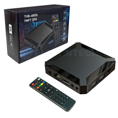 TV Box Android 10 Para Television Convierte A Smart - Imagen 2