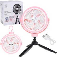 Ventilador Con Gancho Colgante Y Tripode De Mesa 3 Velocidades