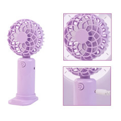 Ventilador Portatil Cartera Bolso Recargable Usb Con