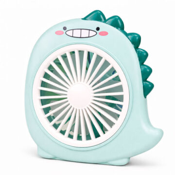 Alternative view of Ventilador Portátil Modelo Dino 3 Velocidades Usb