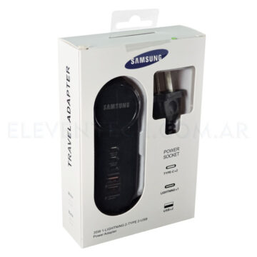 Alternative view of Zapatilla Hub 220v Power Socket 35w Con 2 Puertos USB 2 Entradas