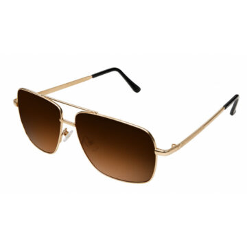 Anteojos Gafas De Sol Modelo Aviador Cristales Rectos Unisex - Imagen 4
