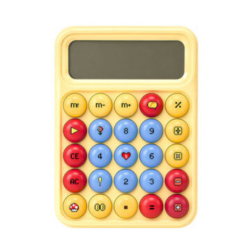 Calculadora Digital 12 Digitos Teclas Con Iconos Mario Bross - Imagen 2