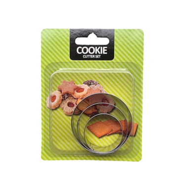 Corta Galletas Circular 3 Cortadores Circulares De Acero Inoxidable