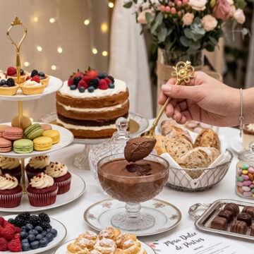 Cucharas Doradas x6 Para Postres Y Catering Diseños Varios - Imagen 3