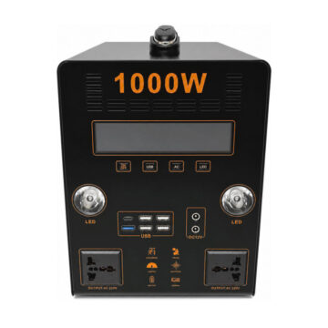 Estacion De Energia Portatil 1000w 2 Toma Corriente