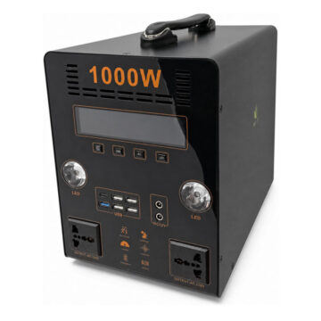 Estacion De Energia Portatil 1000w 2 Toma Corriente - Imagen 2