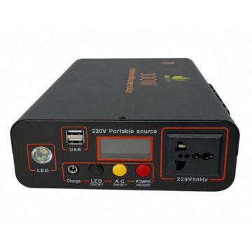 Estacion De Energia Portatil 300w 1 Toma Corriente - Imagen 2