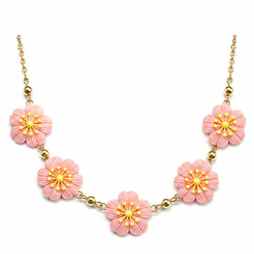 Molde De Silicona 7 Flores De Cerezo Para Porcelana Fria Y Resina - Imagen 2