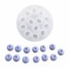 Molde De Silicona Arandanos Para Porcelana Fria Resina Y Cera