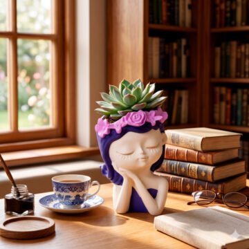 Molde De Silicona Figura Niña Decorativa Para Velas Yeso Resina - Imagen 2
