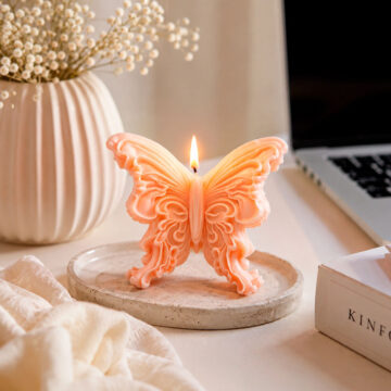 Molde De Silicona Mariposa 3D Para Velas, Resina Y Jabón - Imagen 2