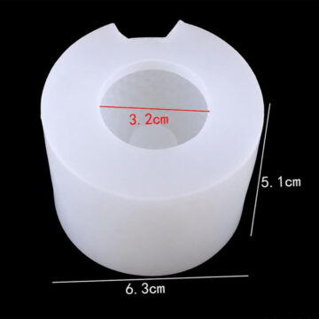 Molde De Silicona Mini Florero Jarron 5cm Para Resina Yeso - Imagen 3